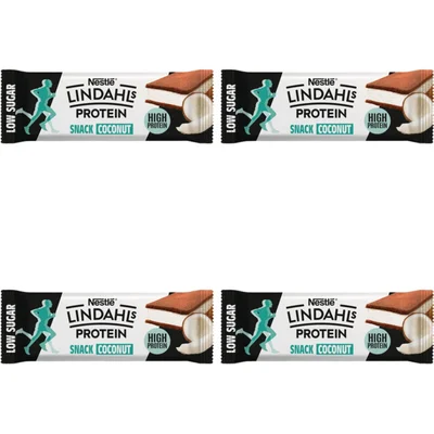 Lindahls Protein snack coconut 4-pack