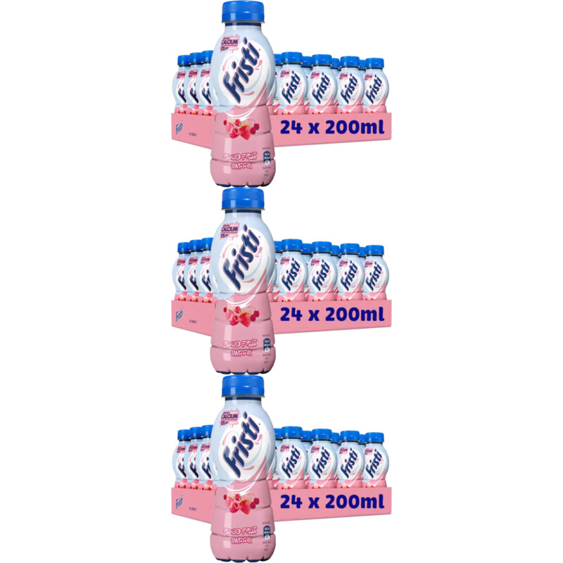 Fristi Rood fruitsmaak 24-pack 3-pack