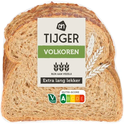 AH Extra lang lekker tijger volkoren half