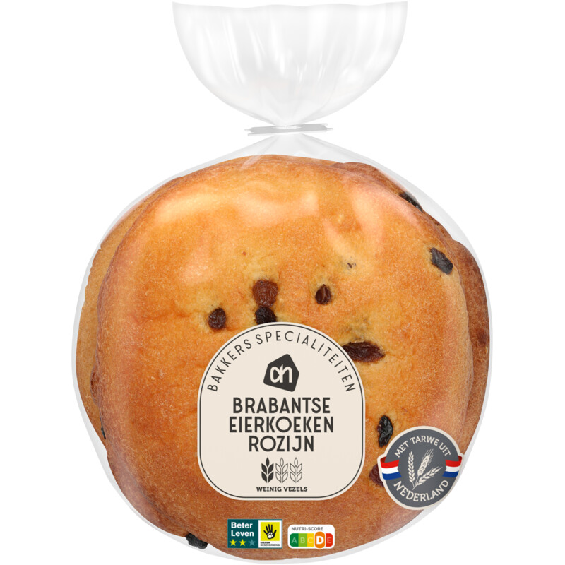 AH Brabantse eierkoeken rozijn