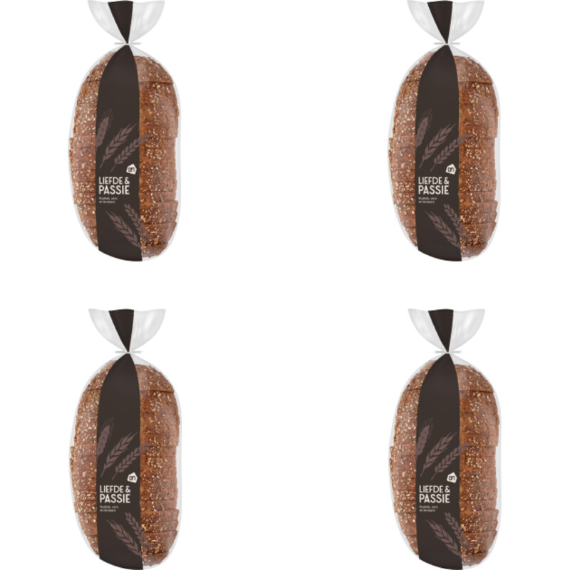 AH Liefde & Passie Spelt volkoren ongesneden 4-pack