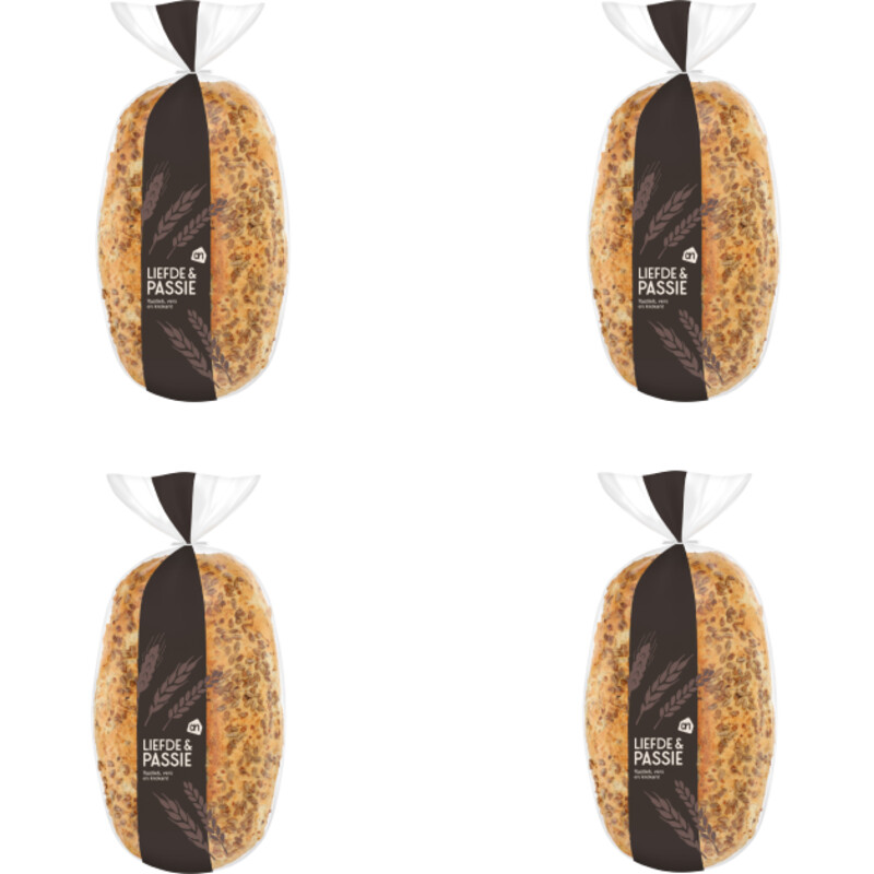 AH Liefde & Passie Spelt ongesneden 4-pack