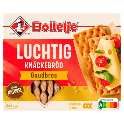 Bolletje Luchtig knäckebröd goudbros