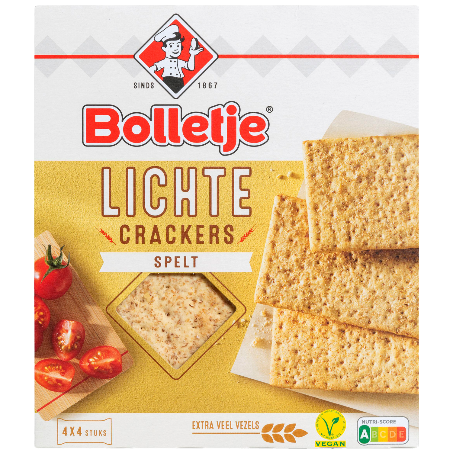 Bolletje Lichte crackers spelt