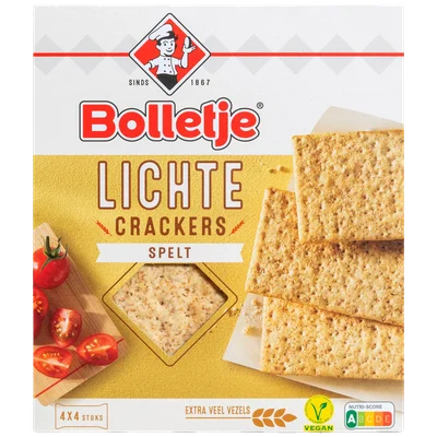 Bolletje Lichte crackers spelt