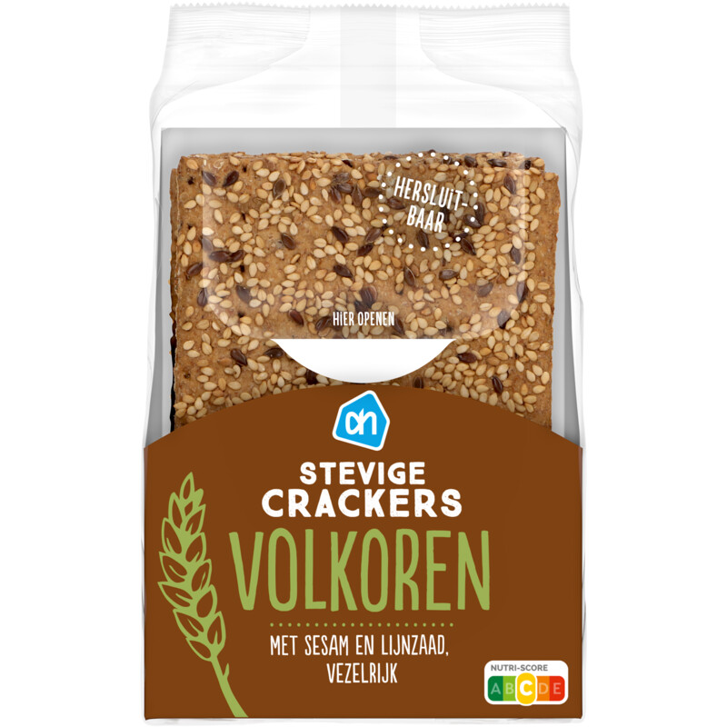 AH Stevige crackers volkoren