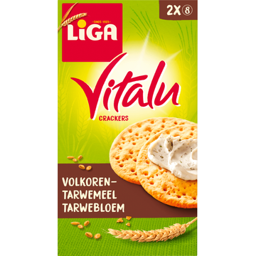 Liga Vitalu crackers volkoren tarwemeel