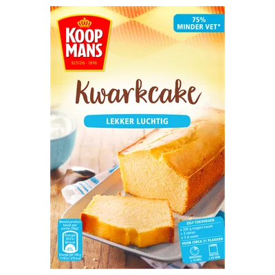 Koopmans Mix voor kwarkcake