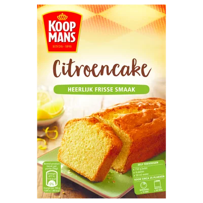 Koopmans Mix voor citroencake