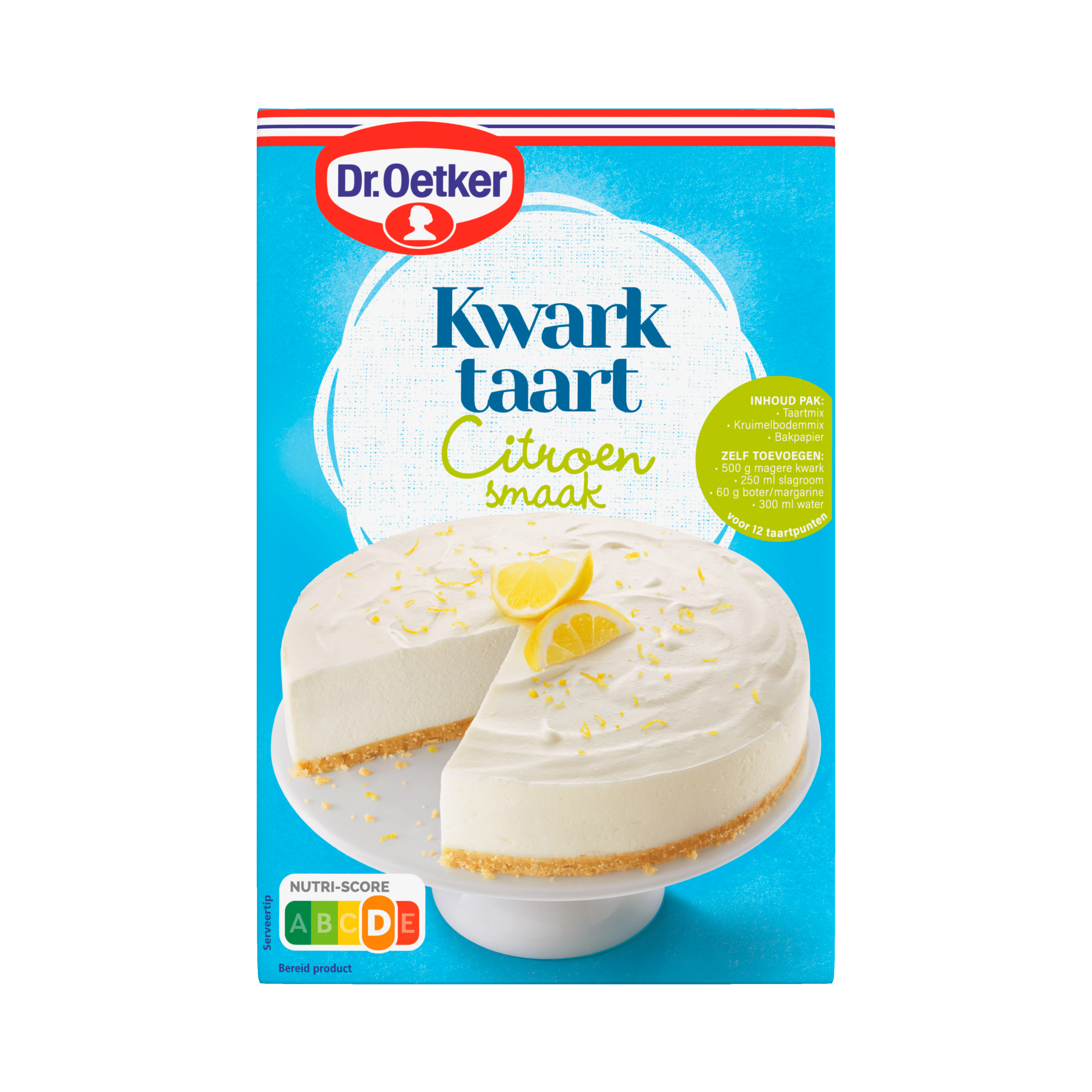 Dr. Oetker Kwarktaart citroensmaak bakmix