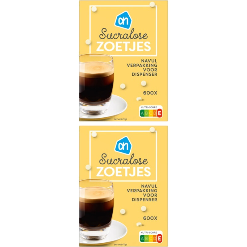 AH Sucralose zoetjes navul 2-pack