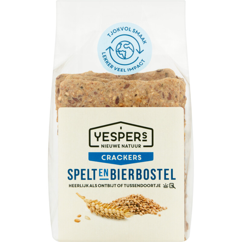 Yespers Crackers spelt & bierbostel