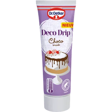 Dr. Oetker Deco drip choco smaak