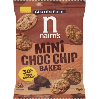 Nairn's Mini choc chip bakes glutenvrij