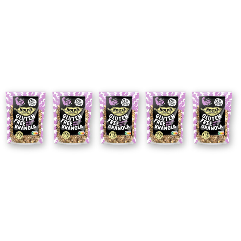 Holie's Glutenfree granola proteine nuts 5-pack