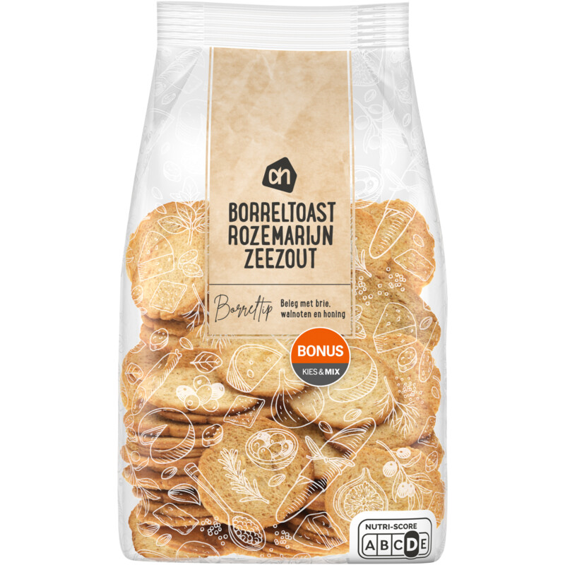 AH Borreltoast rozemarijn zeezout