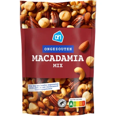 AH Ongezouten macadamia mix