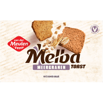 Van der Meulen Melba toast meergranen