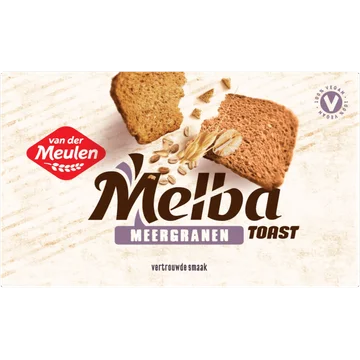 Van der Meulen Melba toast meergranen