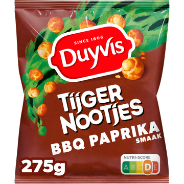 Duyvis Tijgernootjes BBQ Paprika