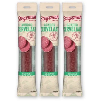Stegeman Rundercervelaat 3-pack