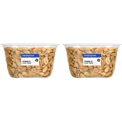 AH Pinda's extra groot ongezouten 2-pack