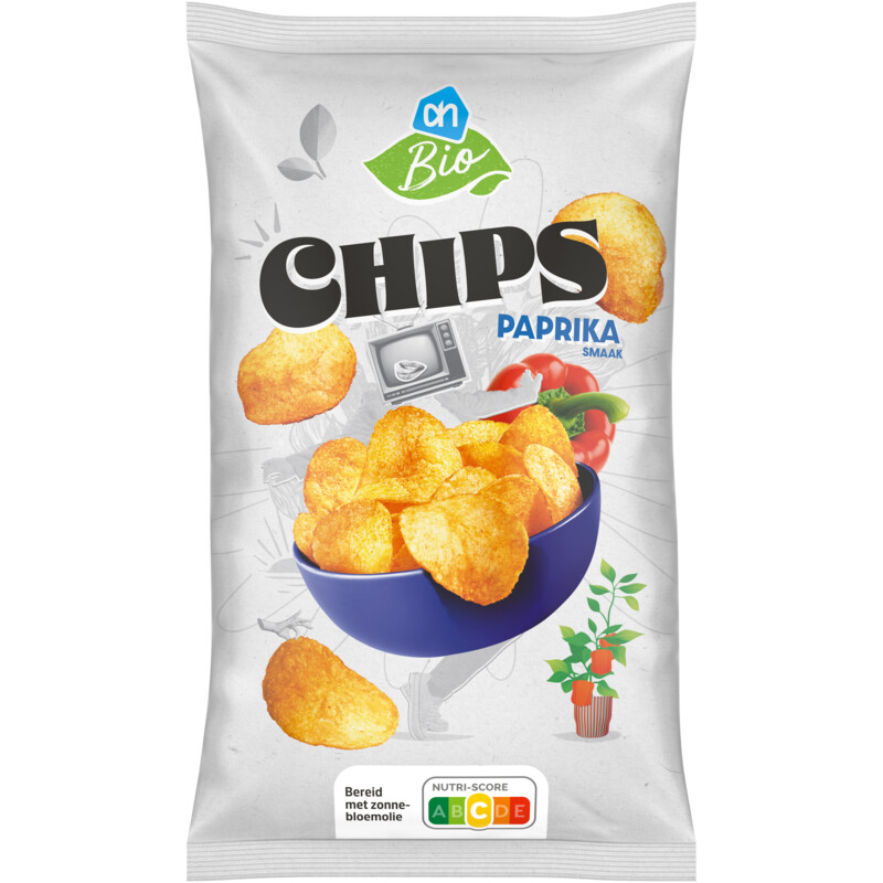 AH Biologisch Chips paprika