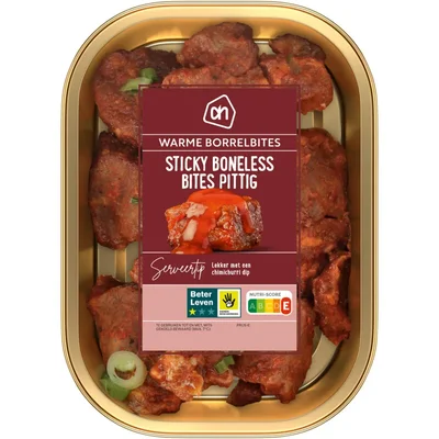 AH Sticky boneless bites pittig