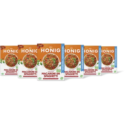 Honig macaroni & spaghetti voordeel 6-pack