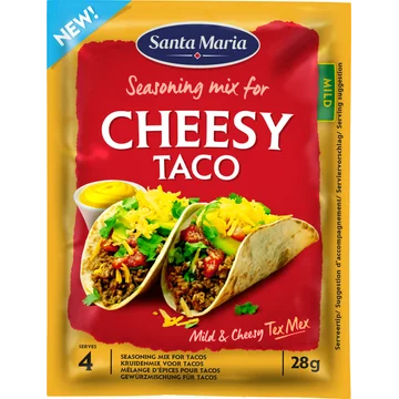 Santa Maria Cheesy taco kruidenmix