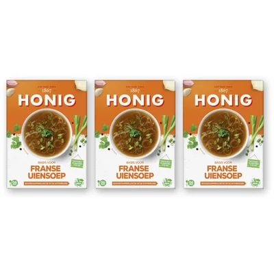 Honig Honig Basis voor franse uiensoep 3-pack