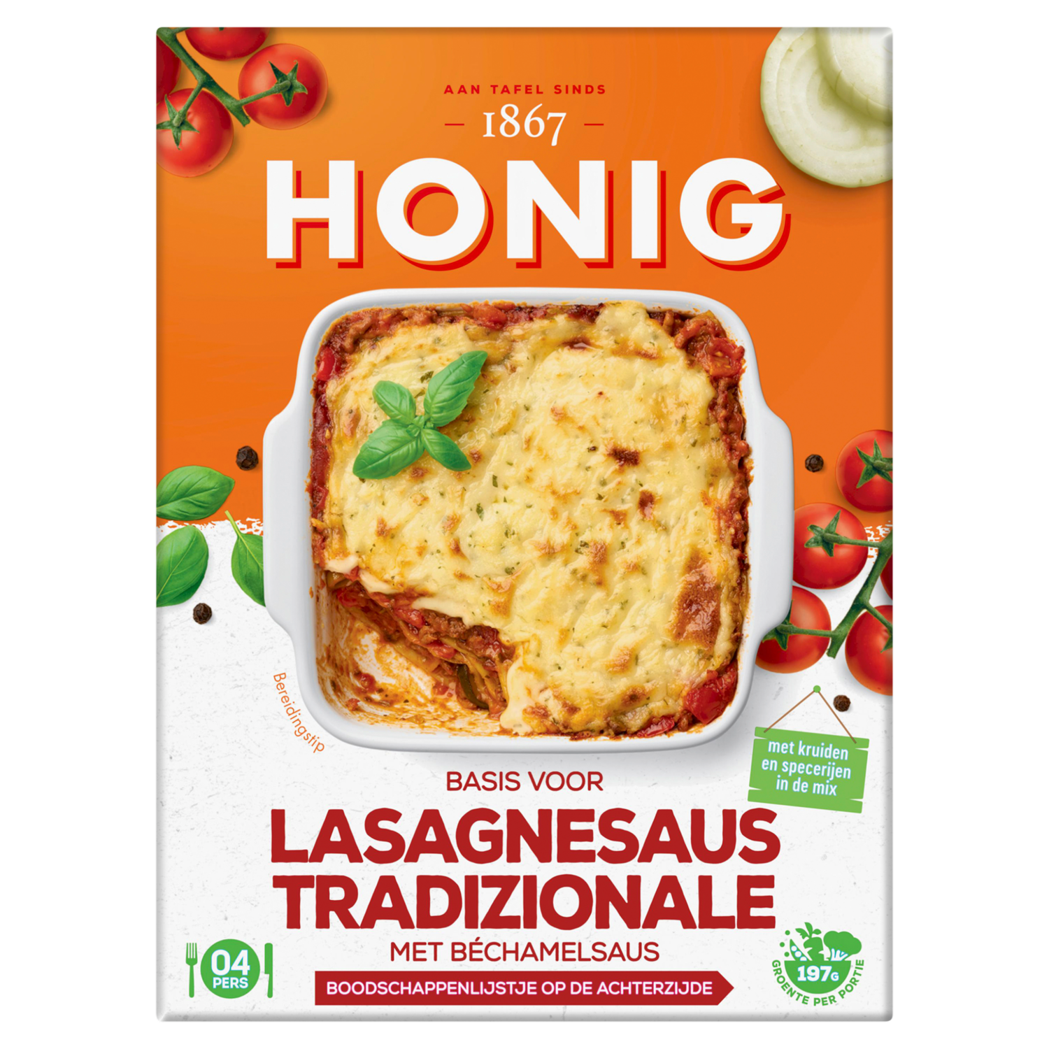 Honig Basis voor lasagnesaus tradizionale