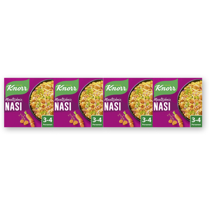 Knorr Maaltijdmix nasi 4-pack