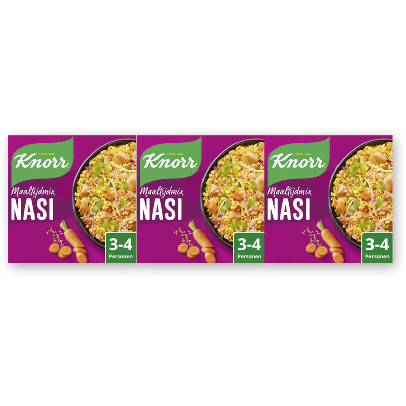 Knorr Maaltijdmix nasi 3-pack