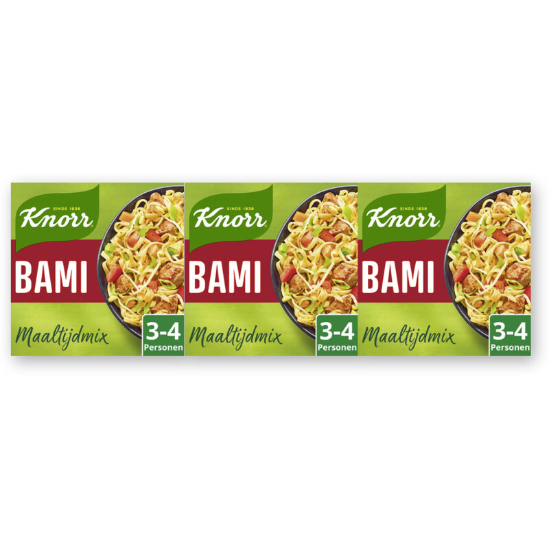 Knorr Maaltijdmix bami 3-pack