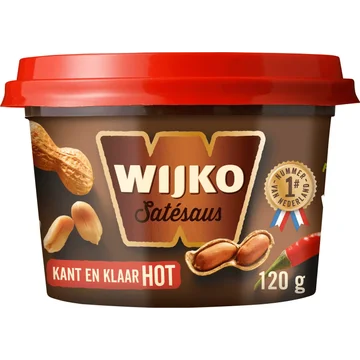 Wijko Satésaus kant & klaar hot