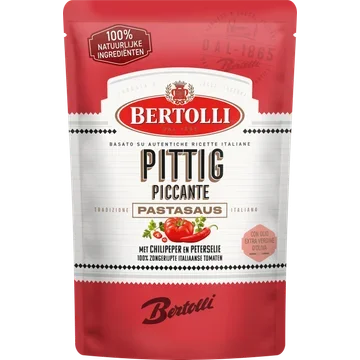 Bertolli Pastasaus in zak pittig
