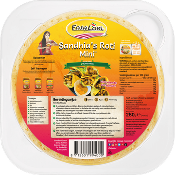 Faja Lobi Sandhia's roti mini