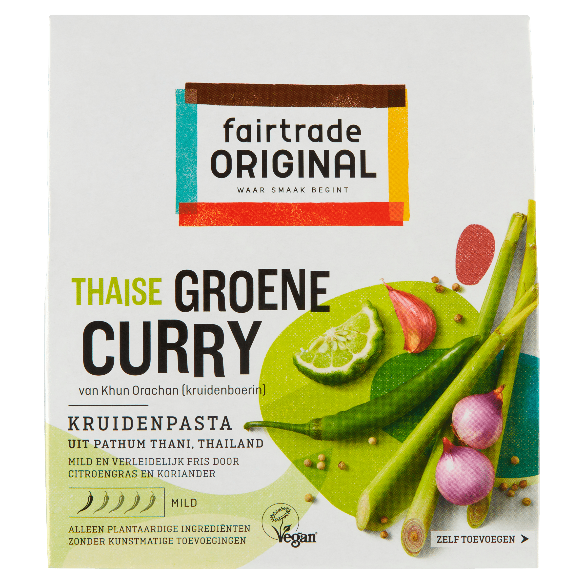 Fairtrade Original Kruidenpasta groene curry