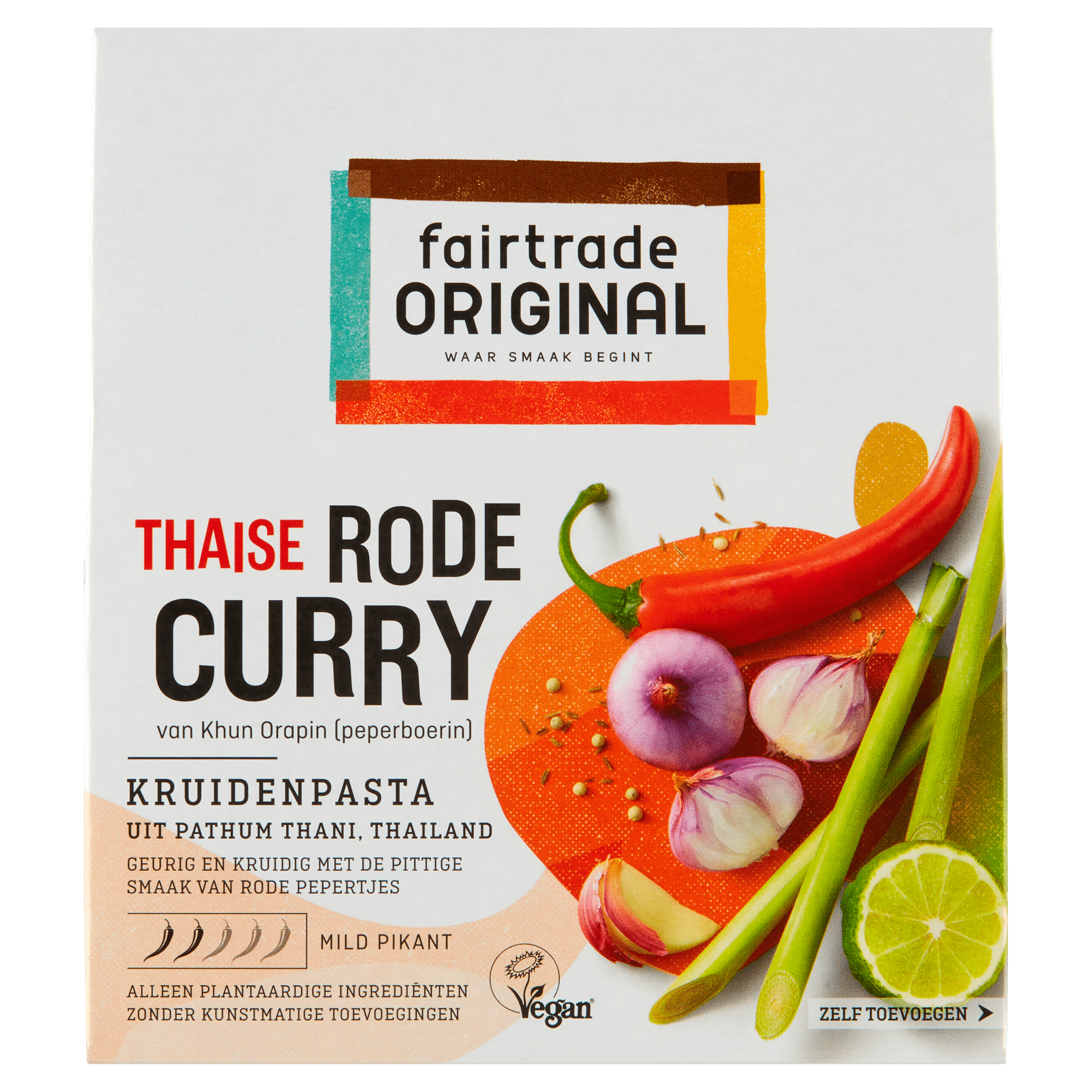 Fairtrade Original Kruidenpasta rode curry