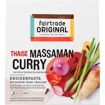 Fairtrade Original Kruidenpasta Thaise massaman curry