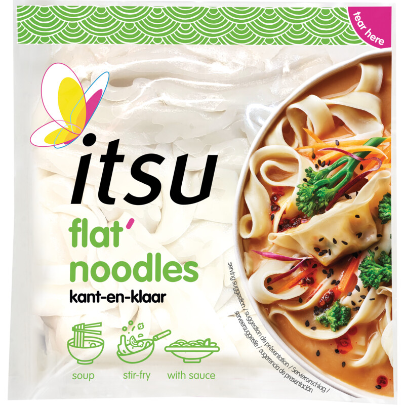 Itsu Flat noodles kant-en-klaar