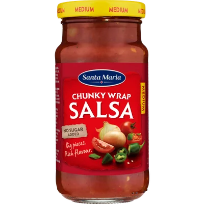 Santa Maria Chunky wrap salsa medium