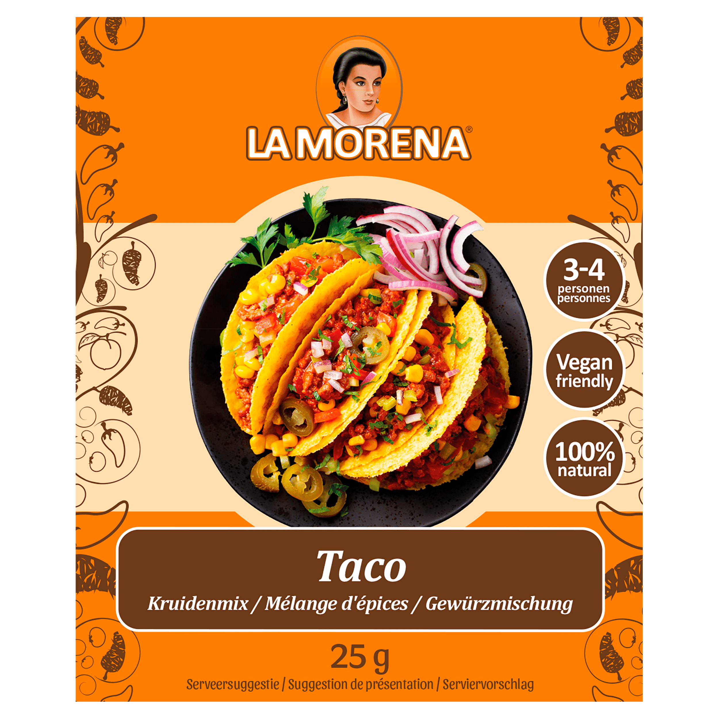 La Morena Taco kruidenmix