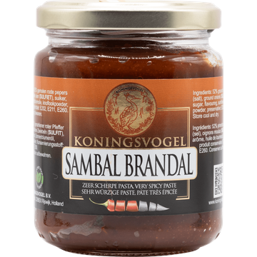 Koningsvogel Sambal brandal