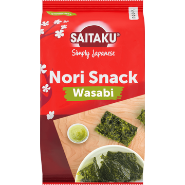 Saitaku Nori snack wasabi