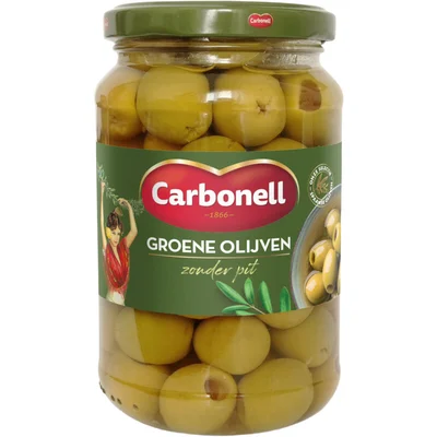 Carbonell Groene olijven zonder pit