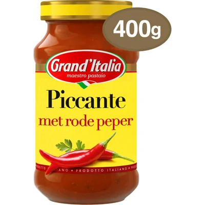 Grand' Italia Piccante met rode peper