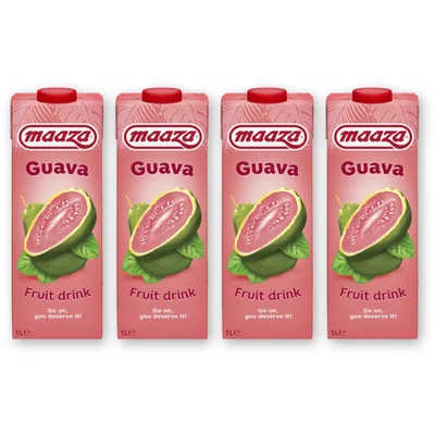Maaza Guave fruit drink 4-pack