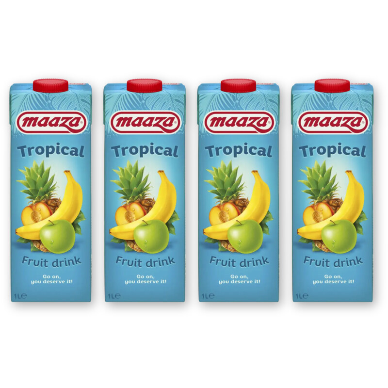 Maaza Tropical fruit drink 4-pack